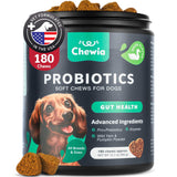 Probiotics for Dogs Gut Health Digestion Immunity Yeast Balance Itchy Skin Allergies Support   Dog Probiotic Chews with Digestive Enzymes for Gut Flora  Soft Treats with Pumpkin and Yeast Powder