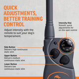 Remote Dog Training Collar Waterproof 500 Yard E Collar for Dogs
