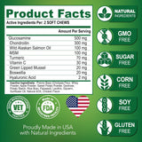 (2 Pack) Glucosamine for Dogs  240 Ct  Hip and Joint Supplement for Dogs