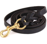 Custom Braided Leather Leash